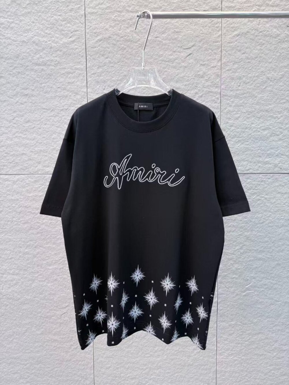 Amiri Men's Classic Summer Short-Sleeve Black